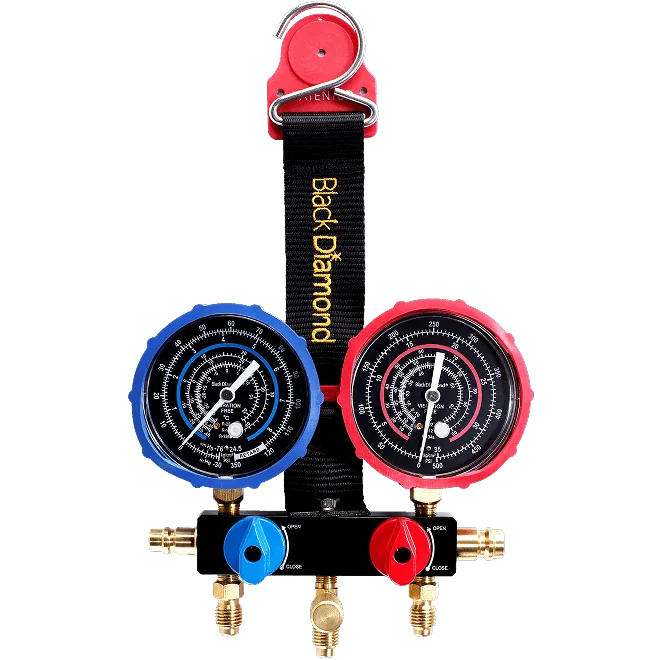 Ball Valve Manifold Gauge